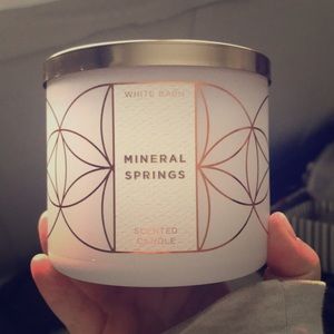 Bath and Body Works Mineral Springs 3-wick candle